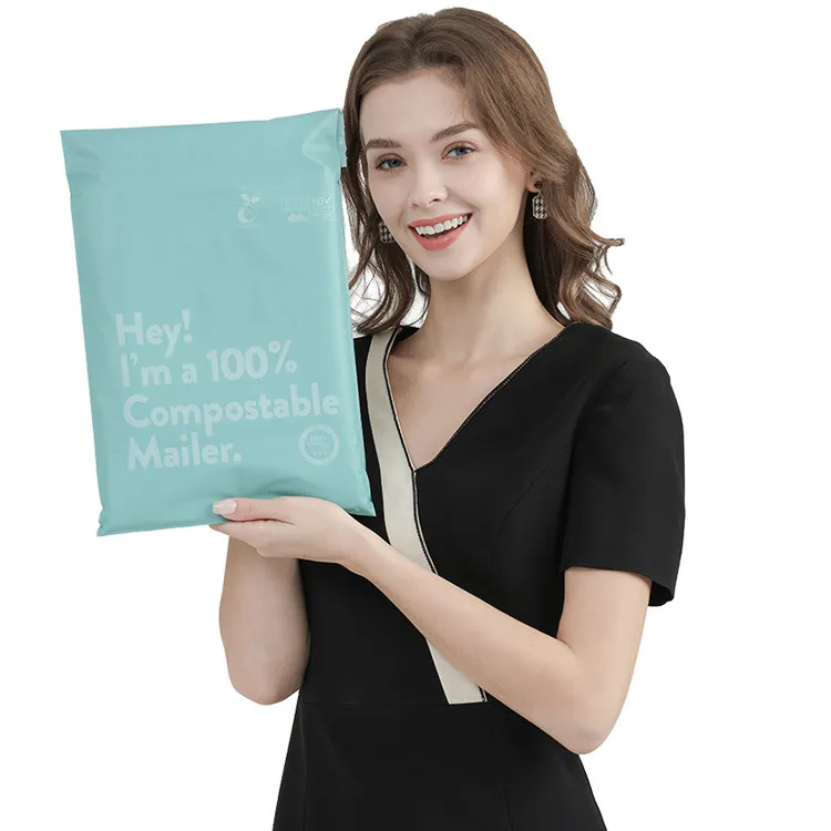 Biorazgradive kurirske torbe Šarene poštanske vrećice PLA prilagođene transportne torbe s logotipom