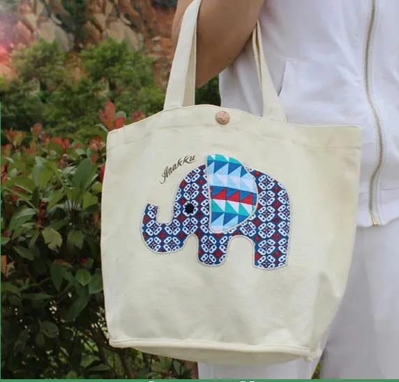 Pamučne platnu Eco Tote rame kupac kupovinu plaža djevojka babu žene poklon torba