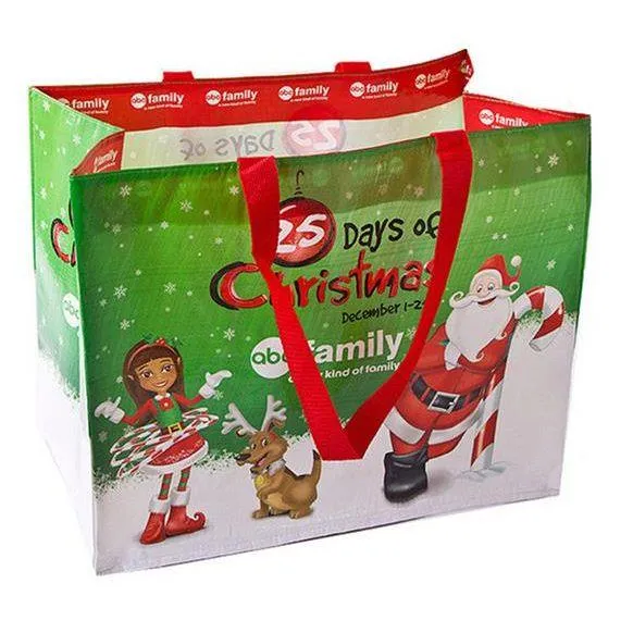 Kreativni vrh prodaja 100% prilagođen poklon artikle domaćinstvo PP Tkane poklon torba