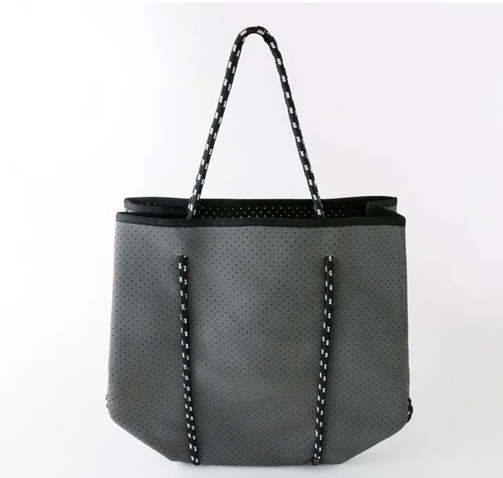 Neoprenska torba za plažu sa dugmetom