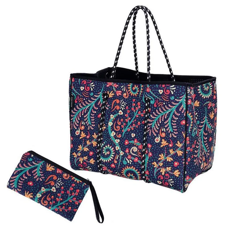 Neoprene Tote Bag Beach