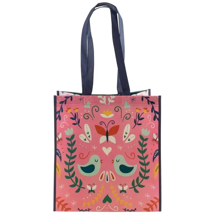 Digital Printed No Plate Charge RPET Shopping Tote